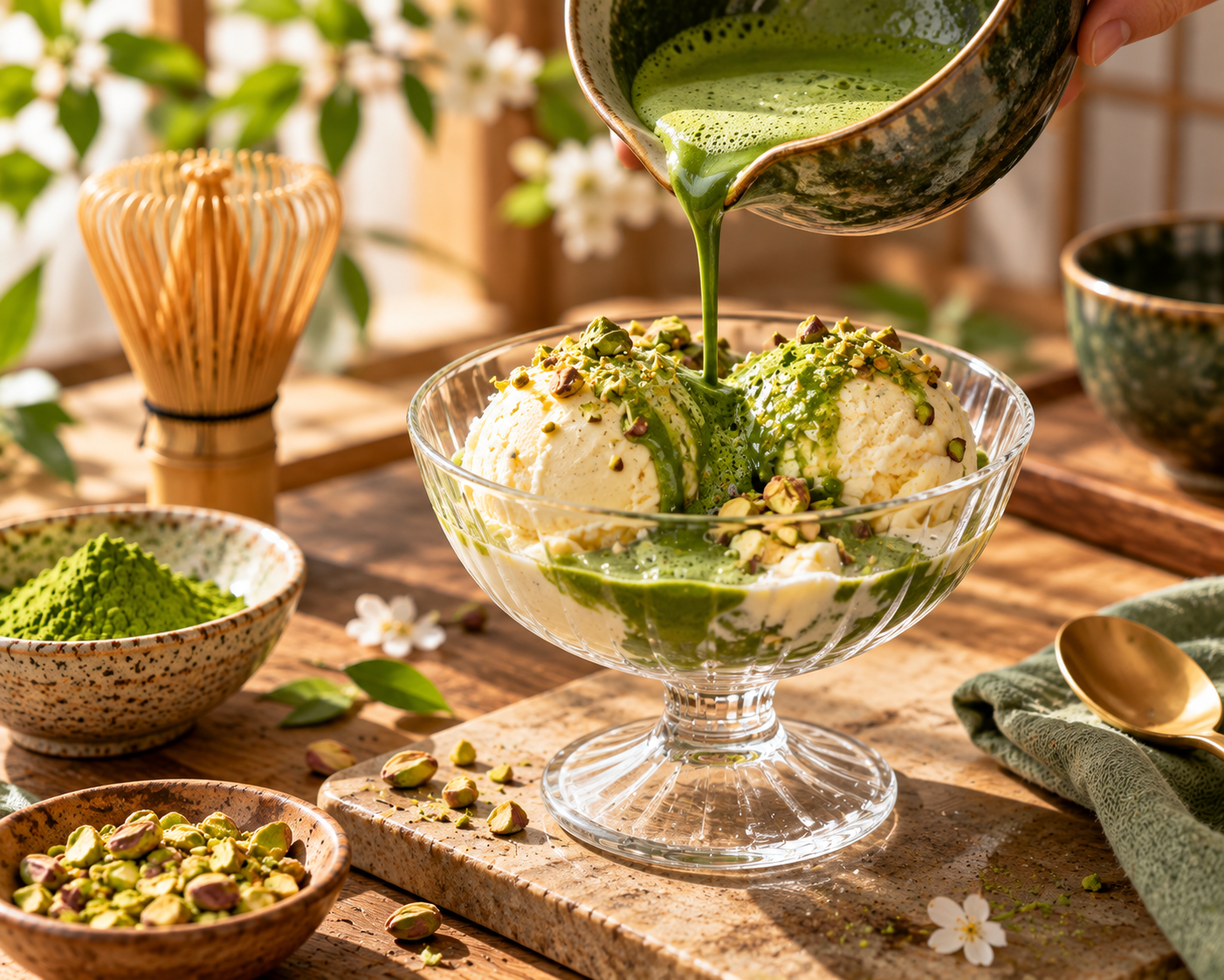 Matcha-Affogato