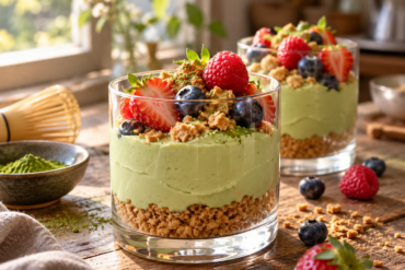 Matcha White-Chocolate Pistazien-Bark
